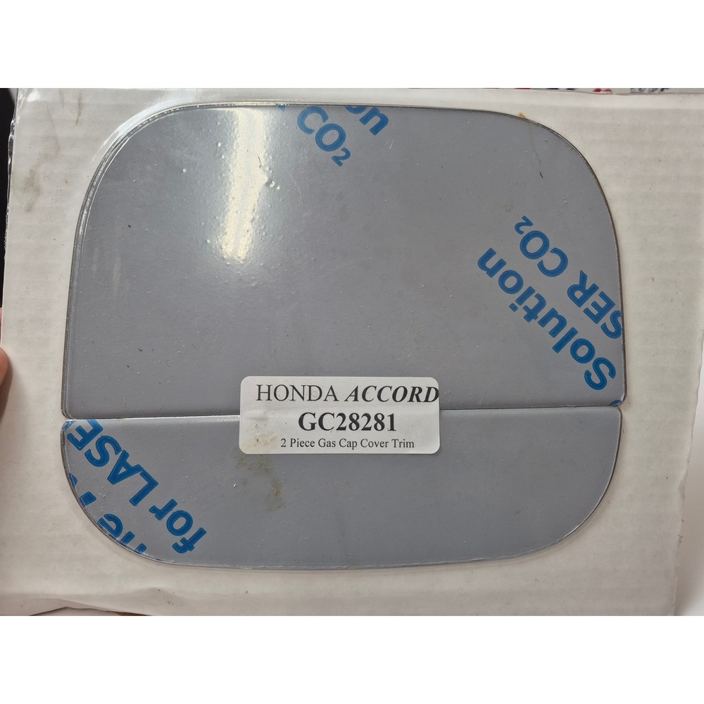 Honda Accord Gas Cap Cover Trim 2 Piece Chrome Exterior Accent GC28281